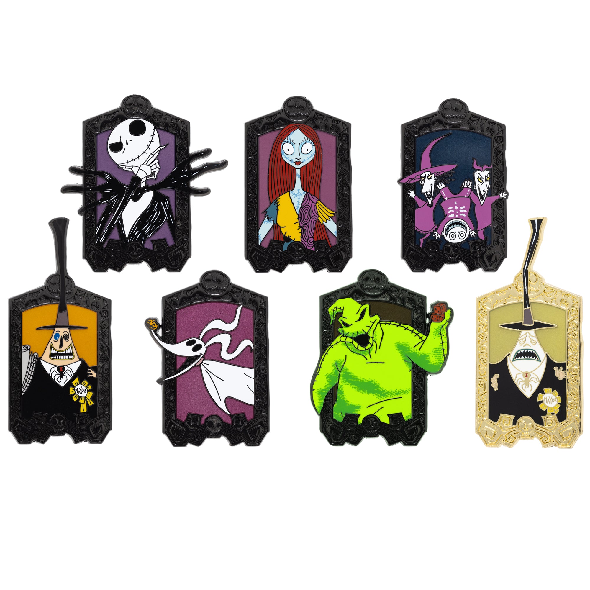 Disney Gravestone Gallery Nightmare Before Christmas Mystery Collectible Trading Pin