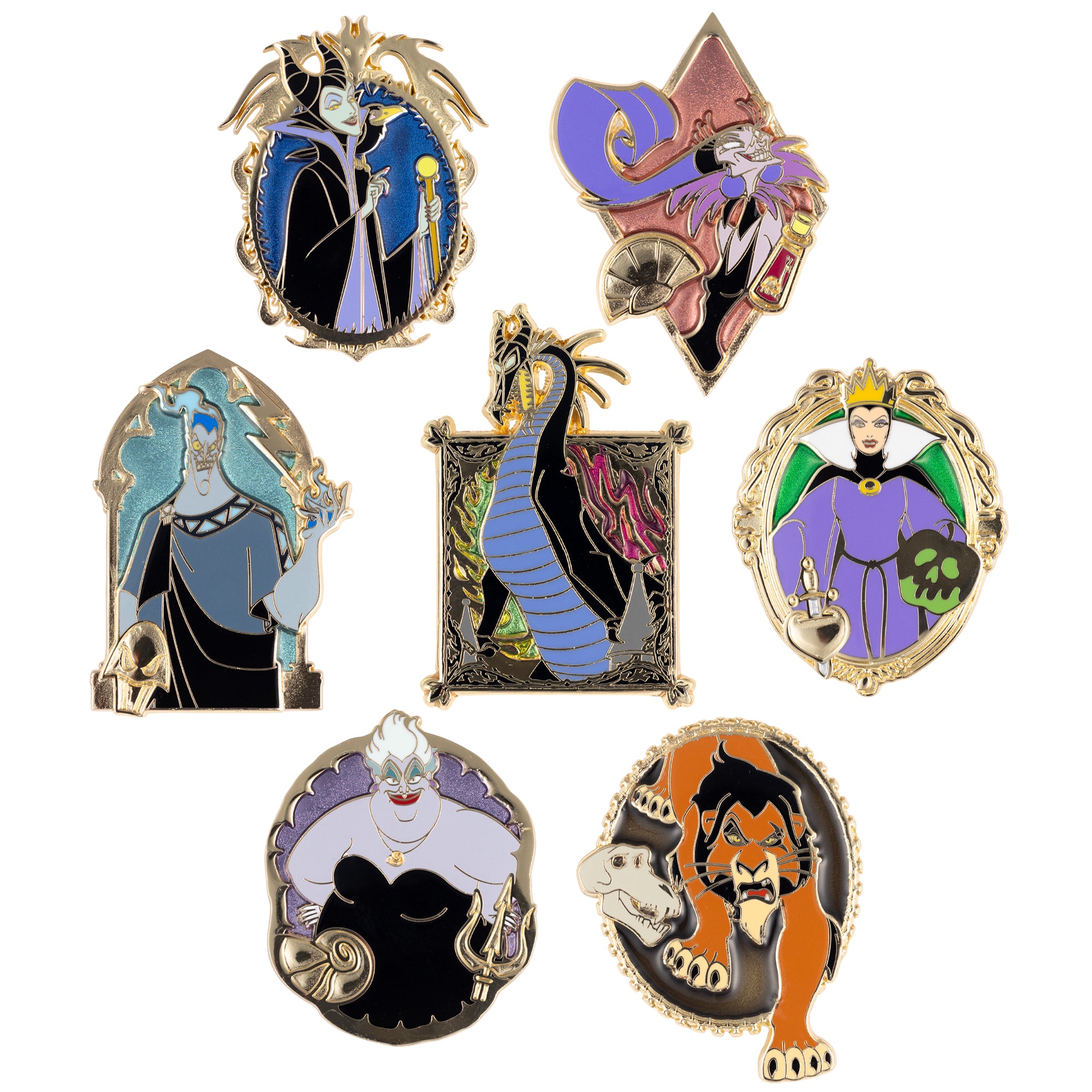 Disney Villains of the Elements Mystery Jumbo Collectible Trading Pin