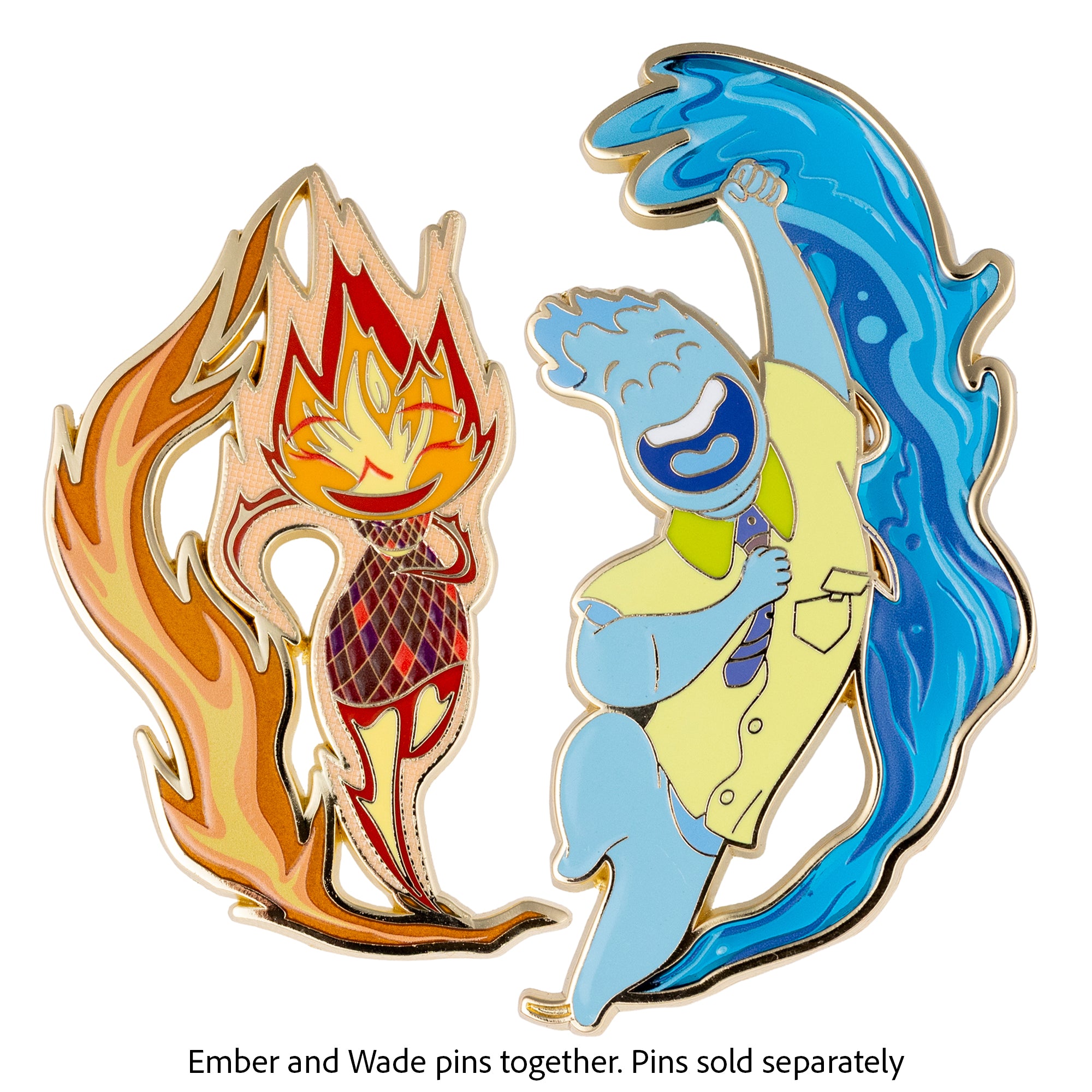 Disney Elemental Wade Jumbo Collectible Pin