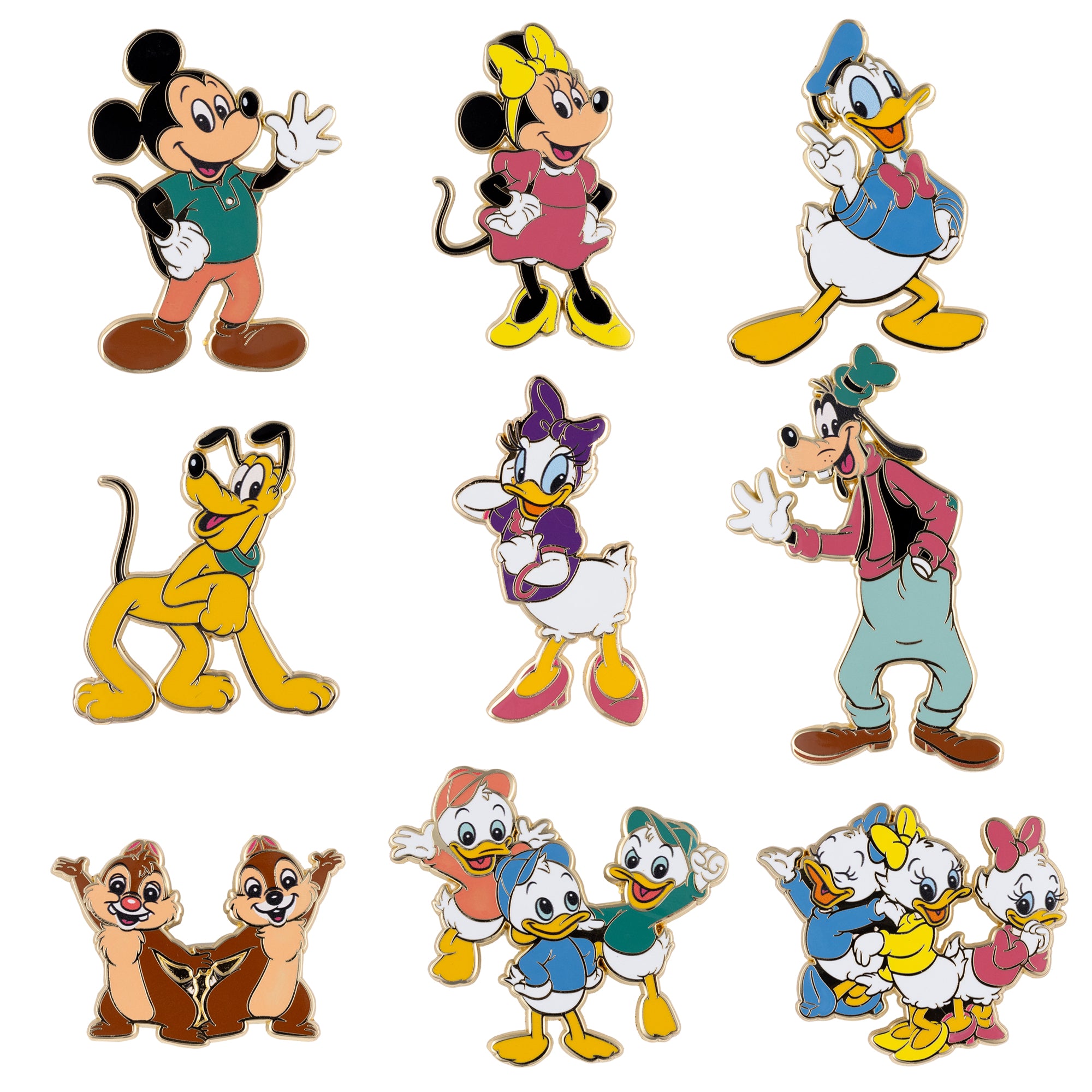 Disney Retro Mickey Mouse and Friends Mystery Jumbo Collectible Trading Pin