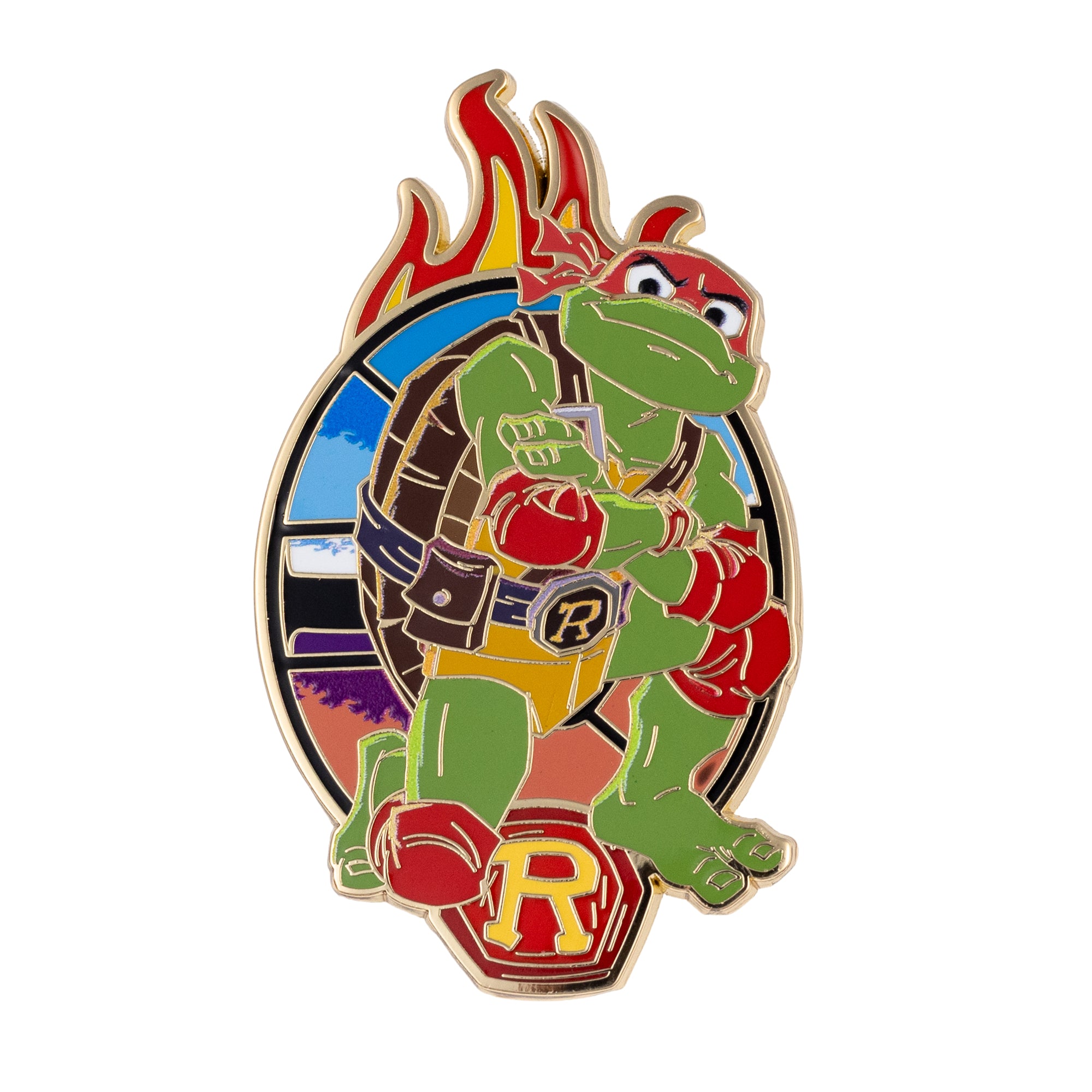 Teenage Mutant Ninja Turtles Mayhem Raphael Collectible Trading Pin