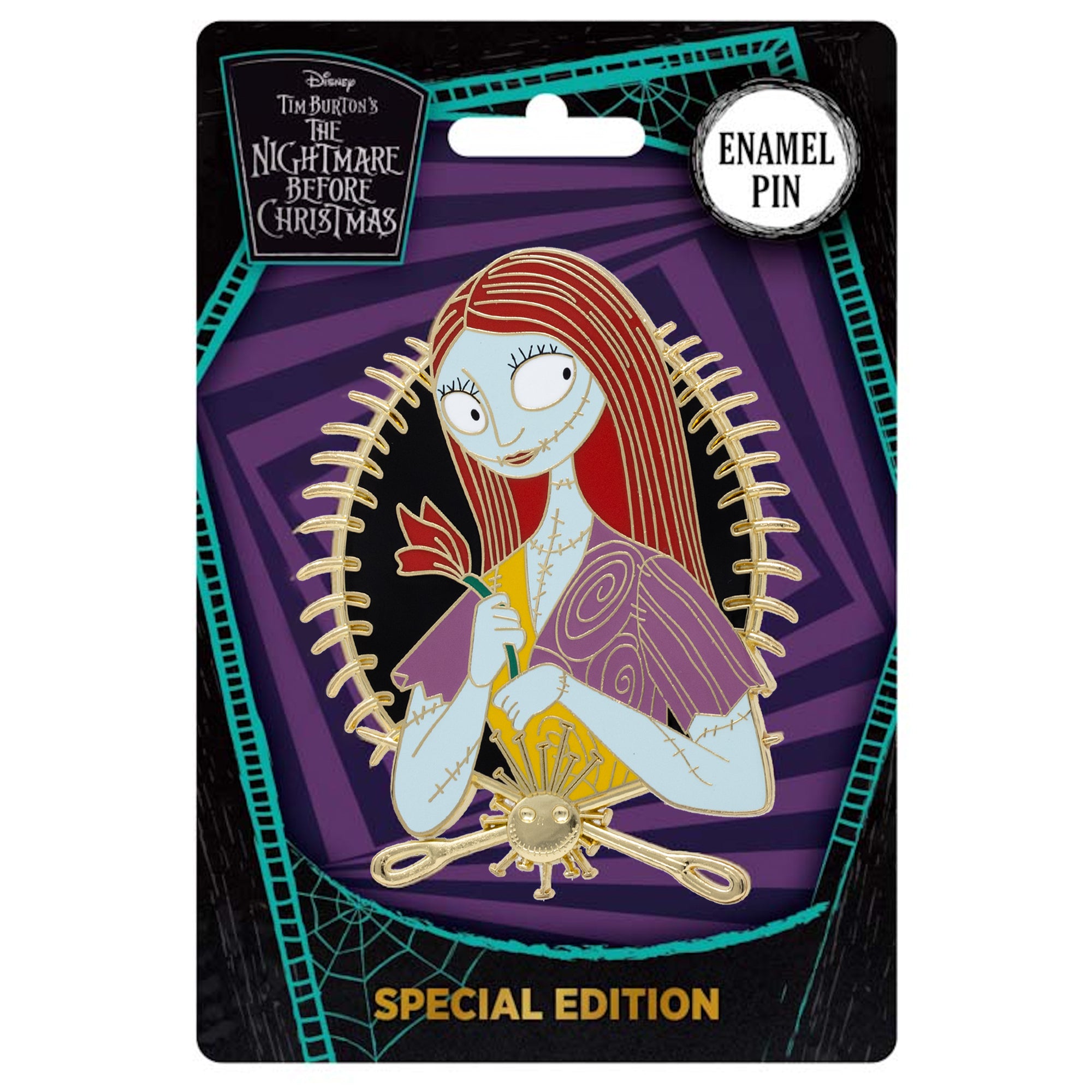 Disney Gold Series Nightmare Before Christmas Sally Jumbo Collectible Pin