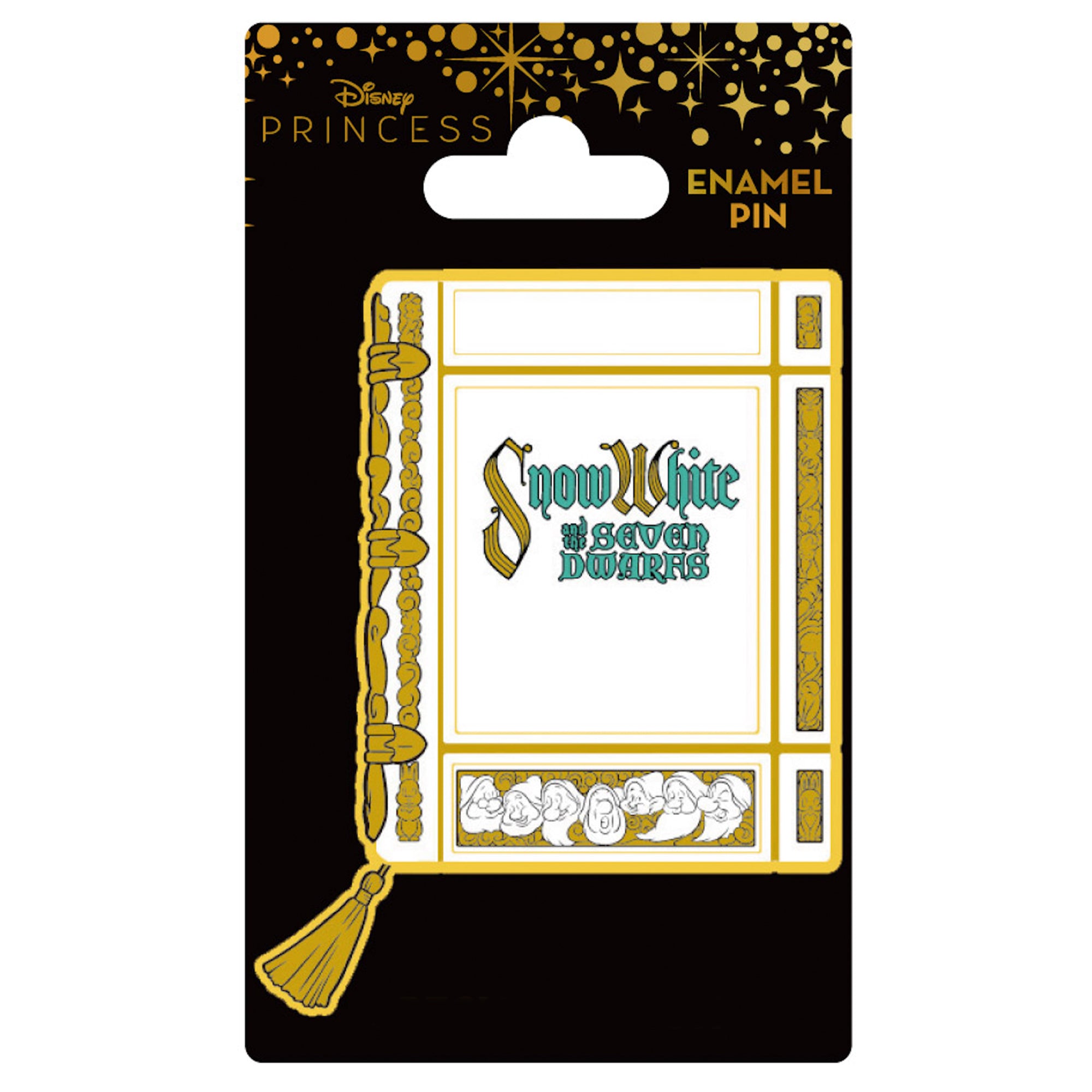Disney Snow White and the Seven Dwarfs Book Collectible Trading Pin