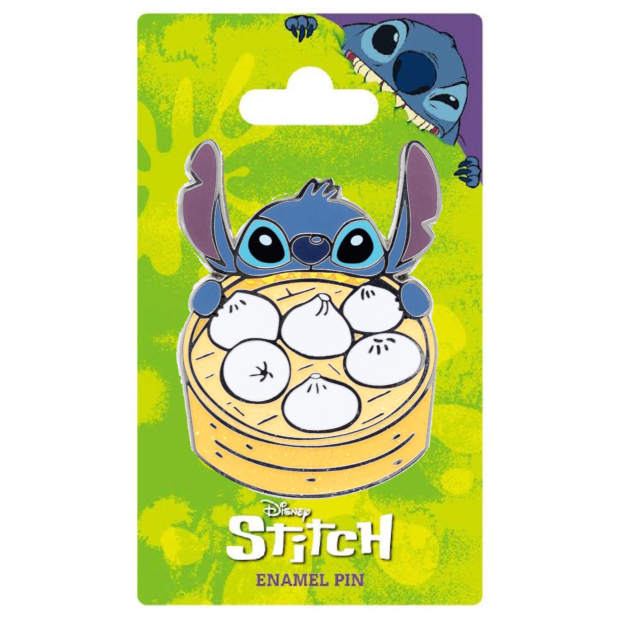 Disney Lilo and Stitch with Bao and Steamer Basket Collectible Trading Pin