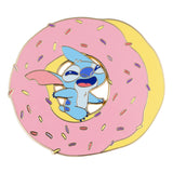 Disney Lilo and Stitch Donut Stitch Jumbo Collectible Pin