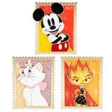 Disney Royal Stamp Wave 1 - Mickey Mouse, Ember, Marie - Jumbo Pins