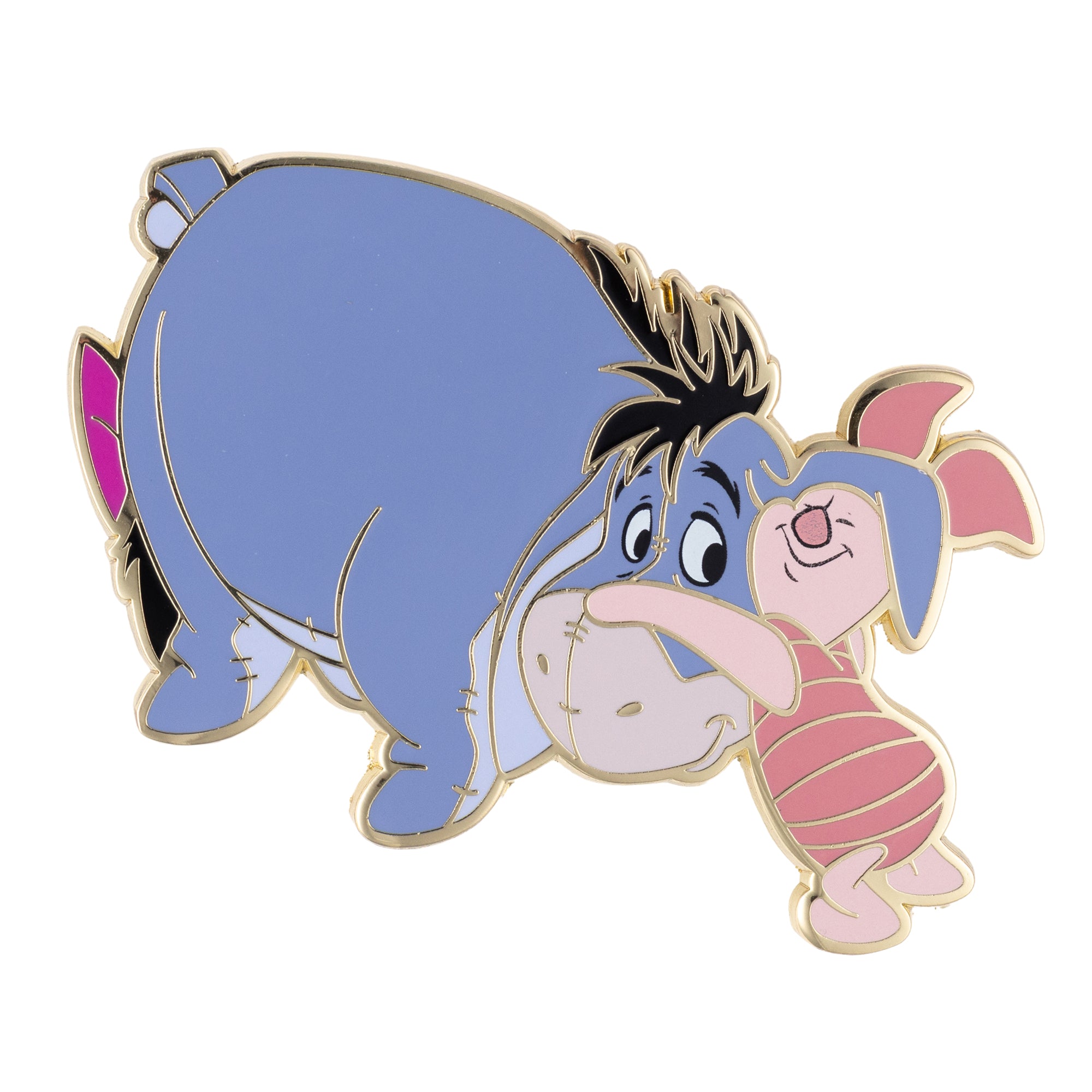 Disney Winnie the Pooh Eeyore and Piglet Jumbo Collectible Trading Pin